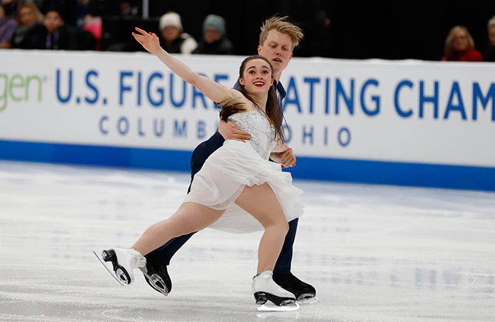    Иван Десятов и Изабелла Флорес. Архивное фото.Tiffany Browning/Zuma/TASS
