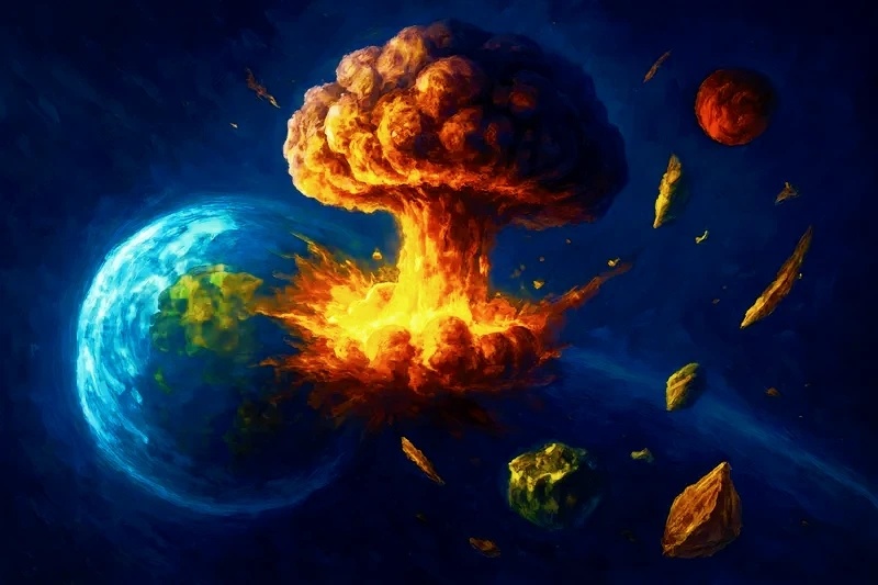 Гипотеза о том, как появилась «жизнь» на других планетах в виде коряги.