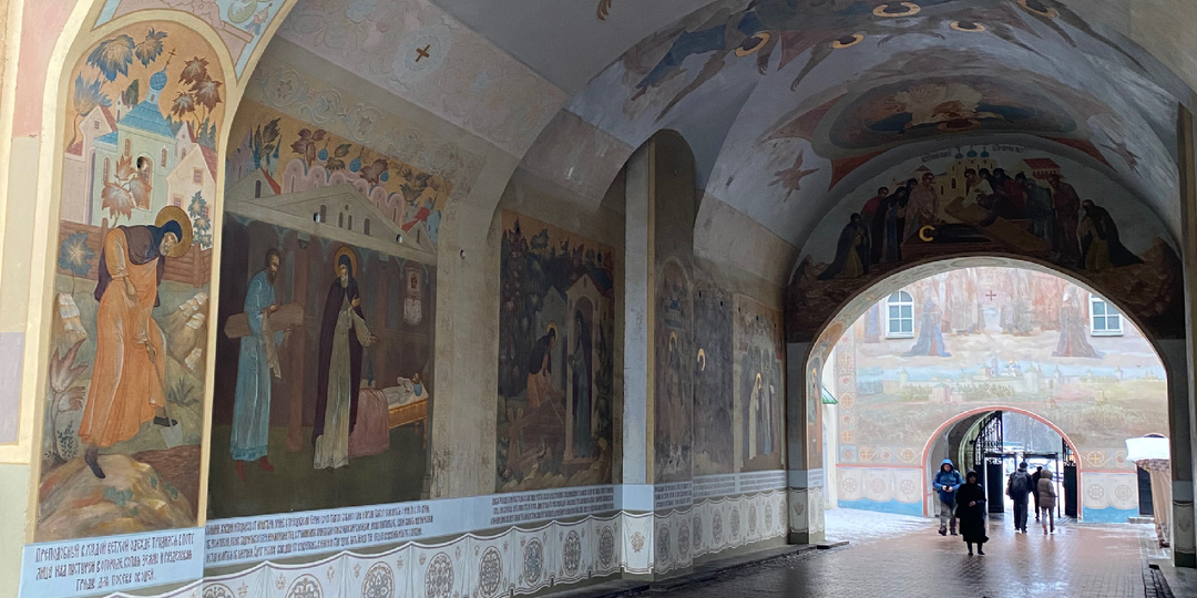 Святые ворота в Троице-Сергиевой лавры. Сергиев Посад