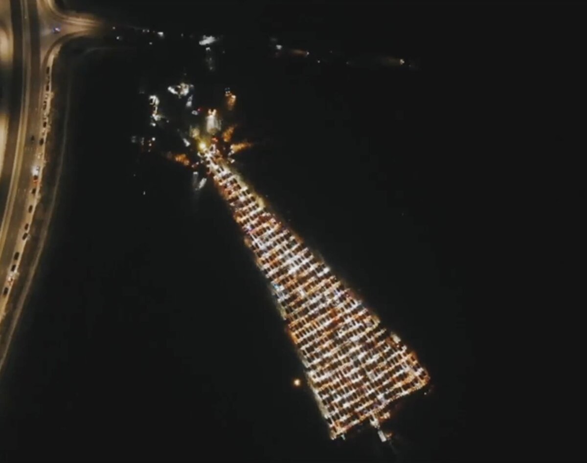   Автоёлка в Красноярском крае в 2024 году