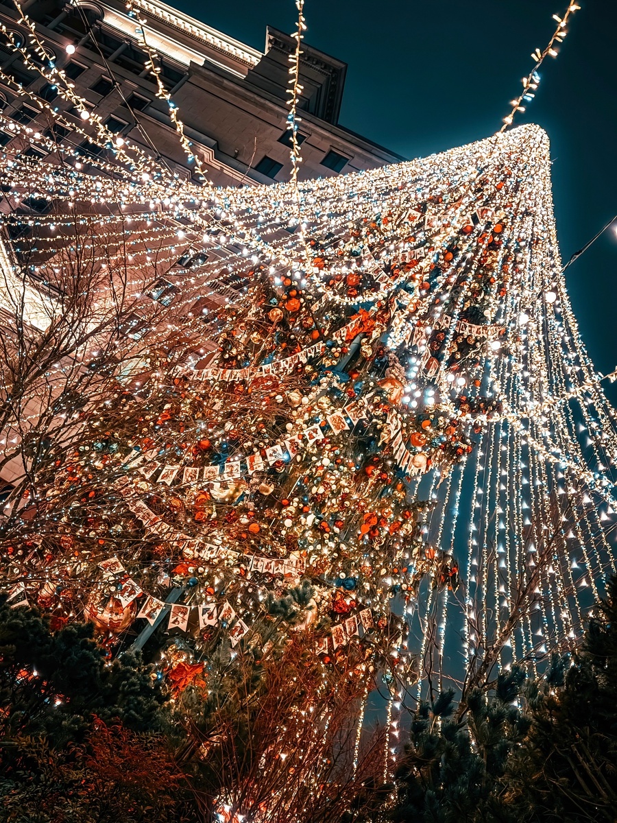 Новогодняя Москва. 2025-2026.