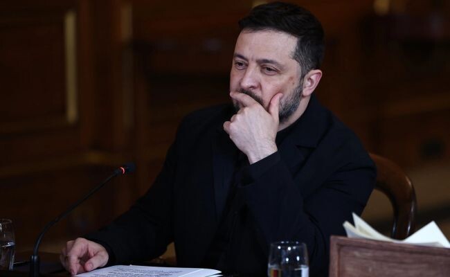 Владимир Зеленский. Фото: Henry Nicholls / WPA Pool / Getty Images