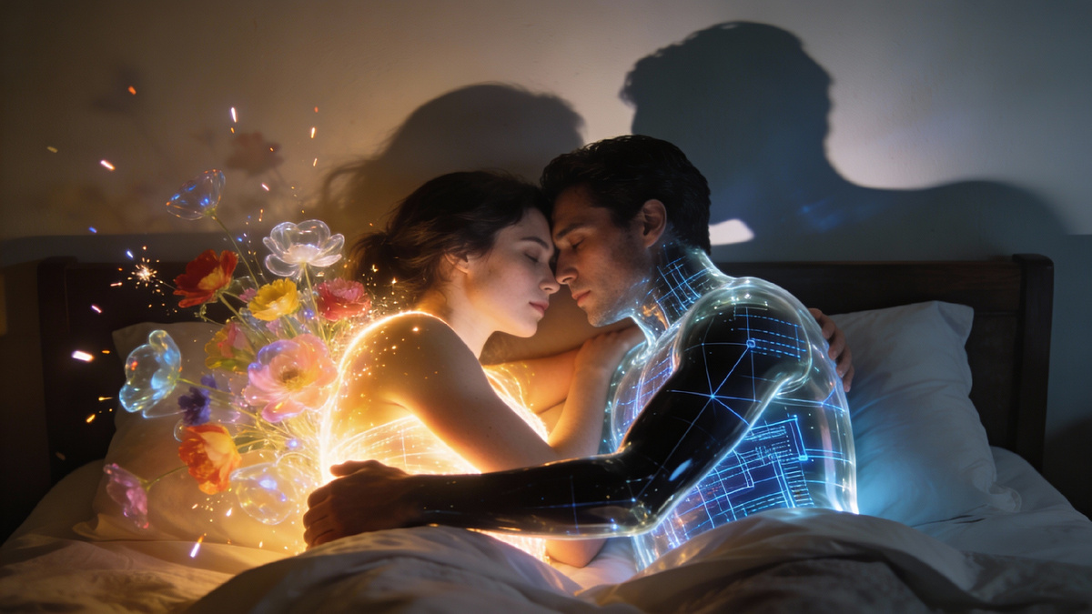 Да, это фото совершенно точно отражает самый прекрасный момент единения двух разных типов личности в постели.