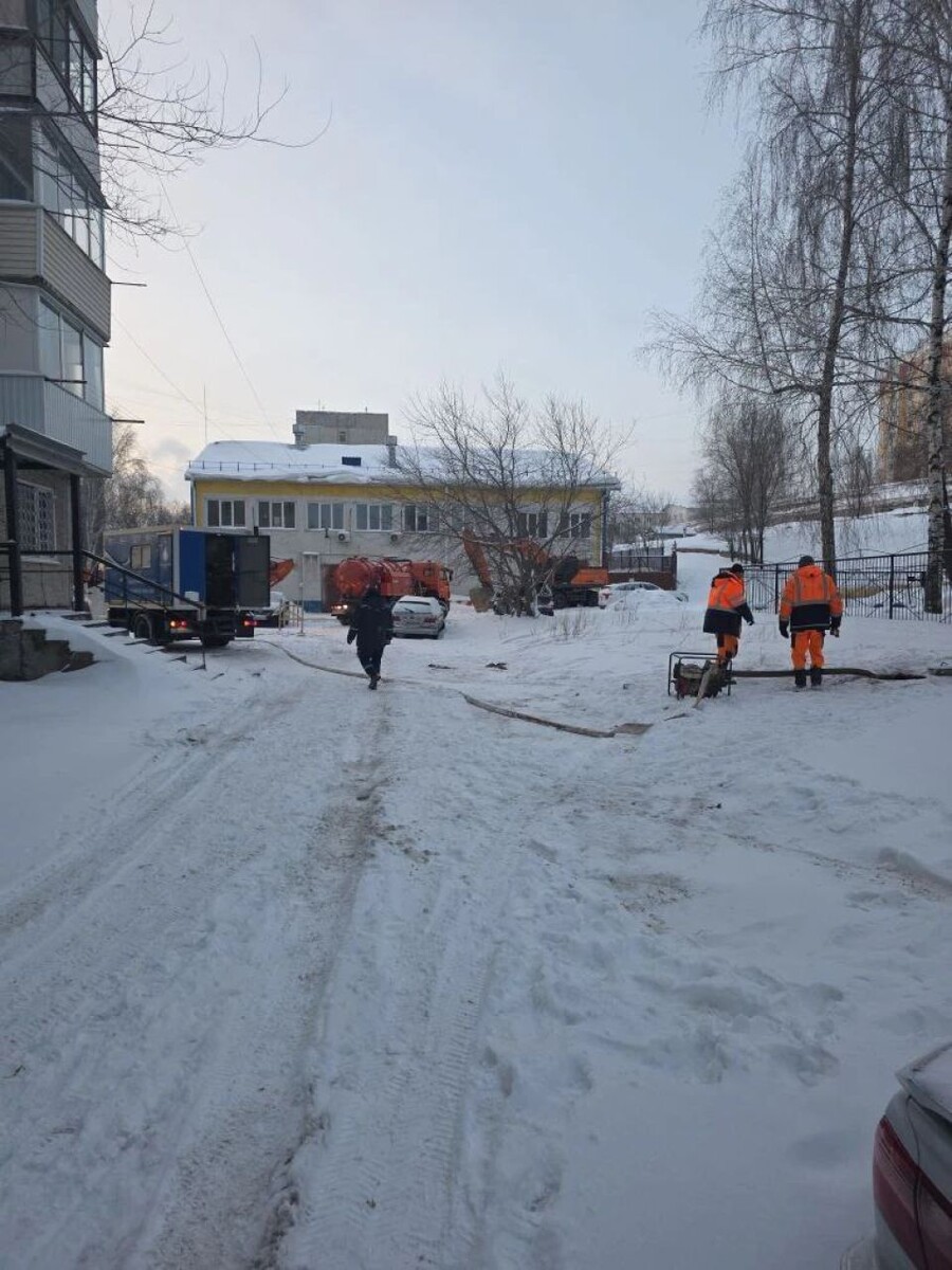    Работы на ул. Попова. Источник: Росводоканал Барнаул