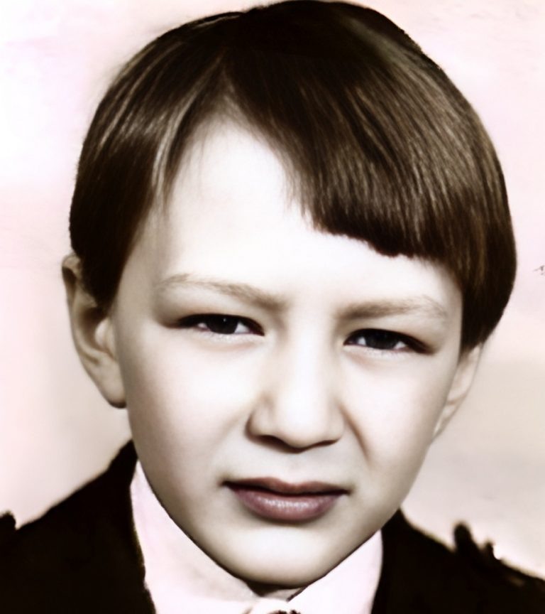 Марат Башаров в детстве.