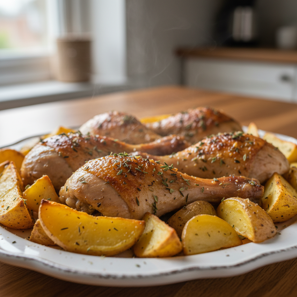 Запеченые ножки