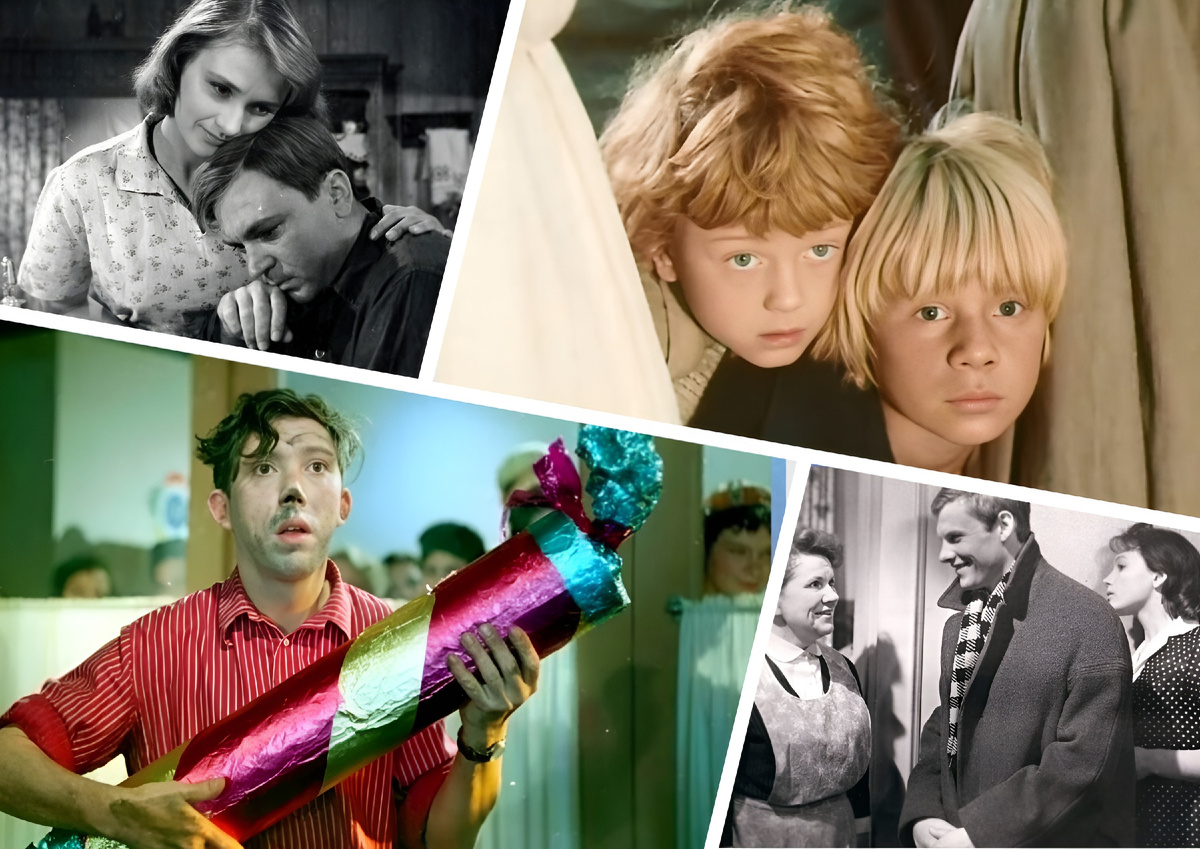 мой фотоколлаж - Тест по кадрам: сможете ли вы назвать эти старые фильмы?