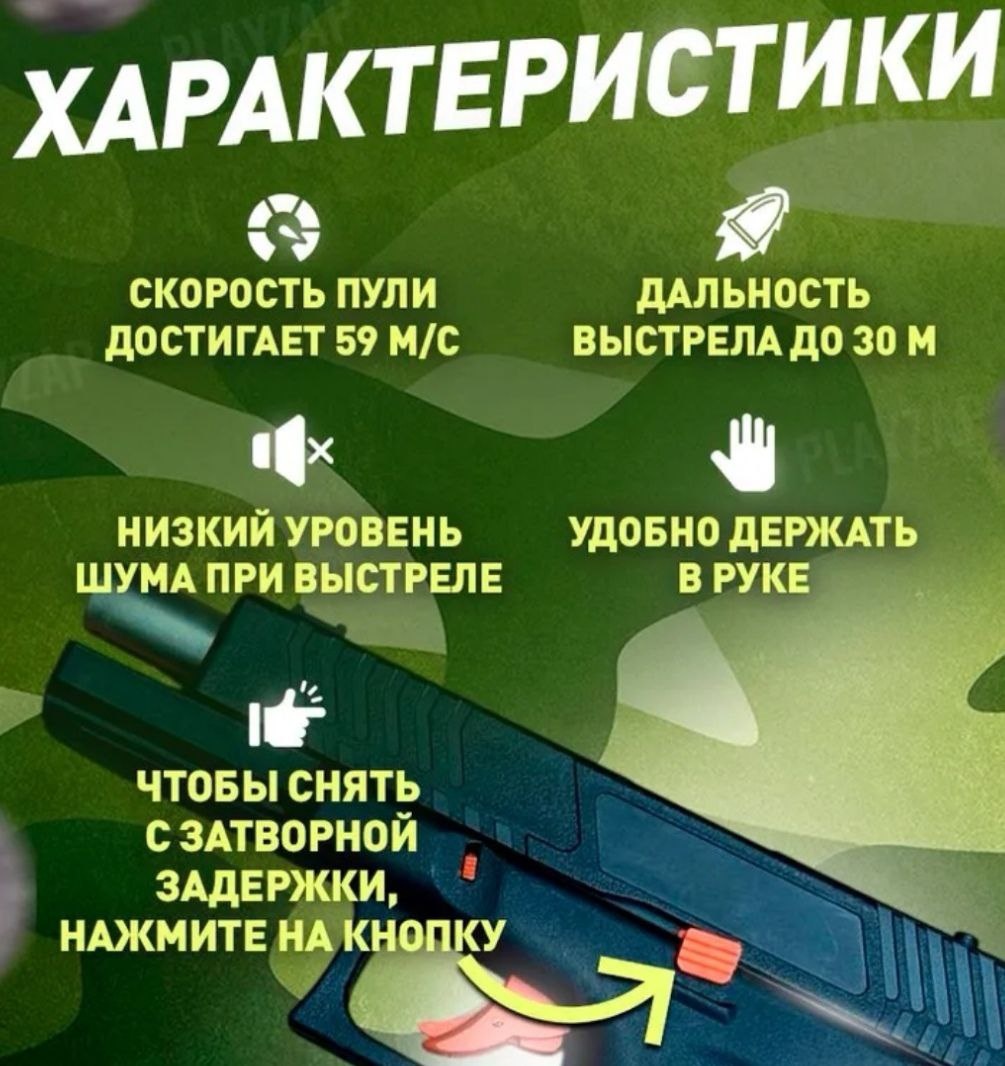 Характеристики данного пистолета