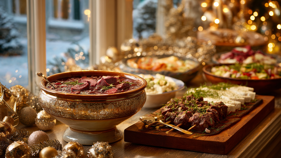     Борщ и шашлык из конины: как удивить и порадовать гостей на Новый год РЕН ТВ