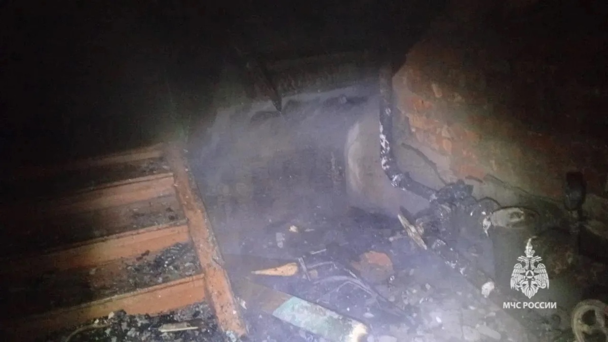    Пять человек спасли при пожаре в башкирском Благовещенске