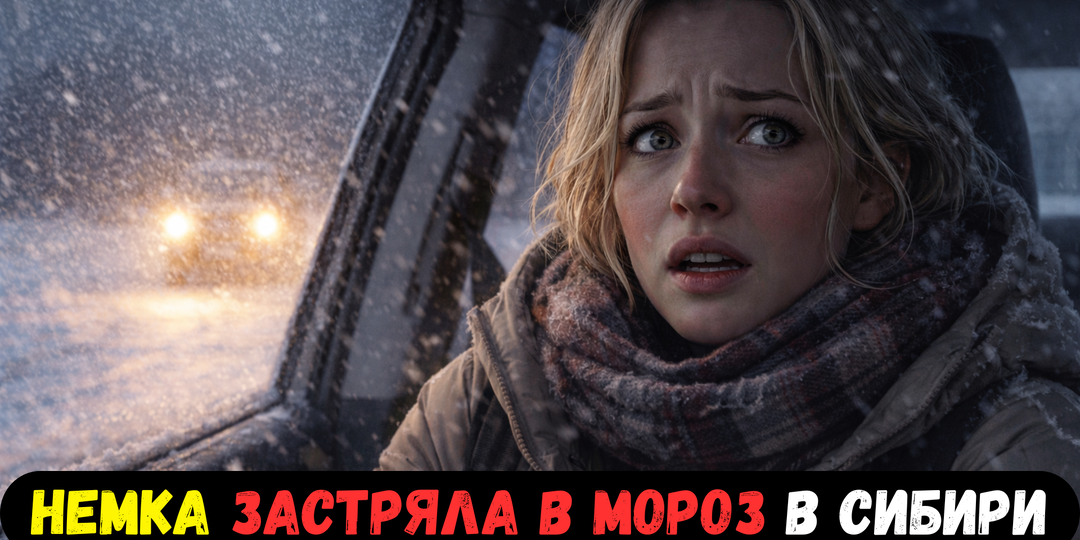 Немку спасли в -27 — она достала деньги. «Совестью не торгуем». А утром Марфа отдала фото: «Отец хранил с фронта. Верни домой»