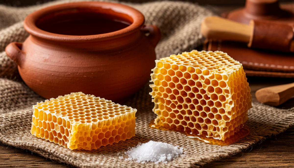 🍯 Калмыцкий бортц: национальный мёд с сотами. Почему его ели кусками — и как он ‘заряжал’ на 8 часов. 