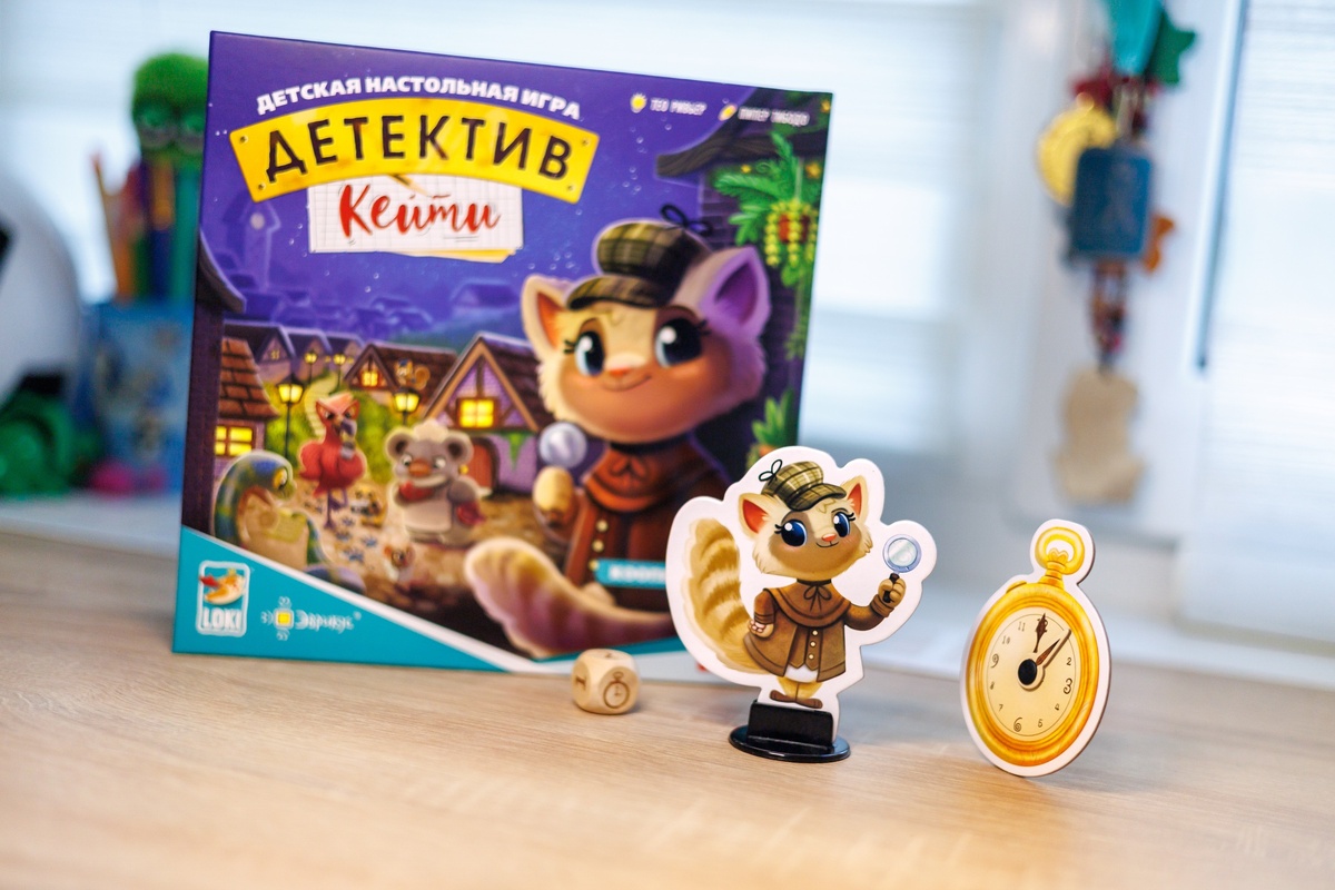 Настольная игра Детектив Кейти
