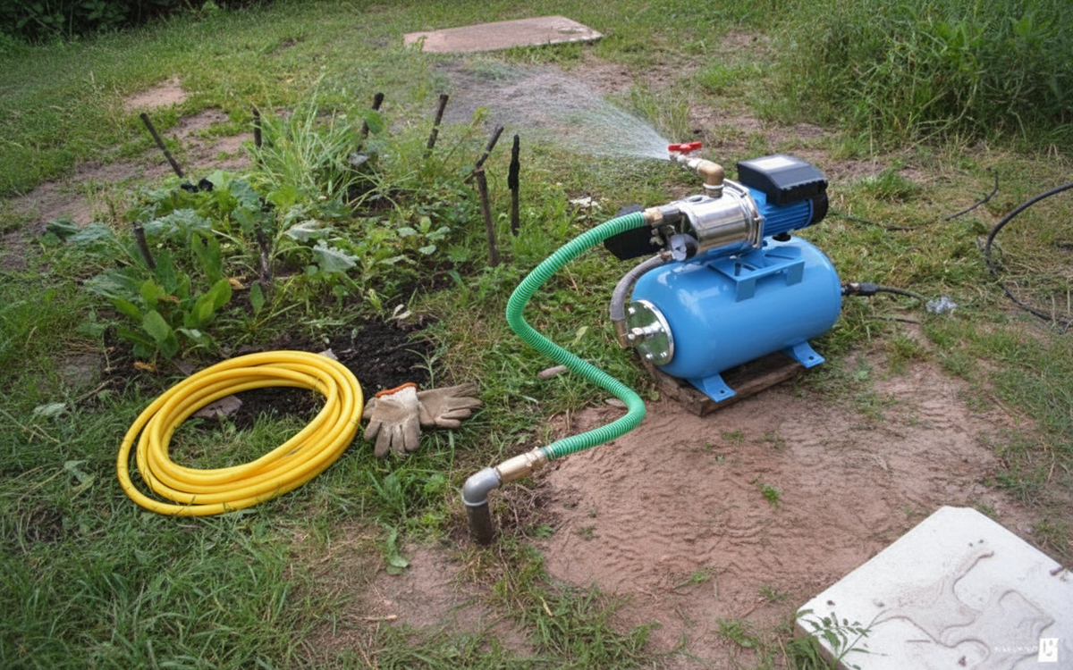 Выбор насоса для абиссинской скважины