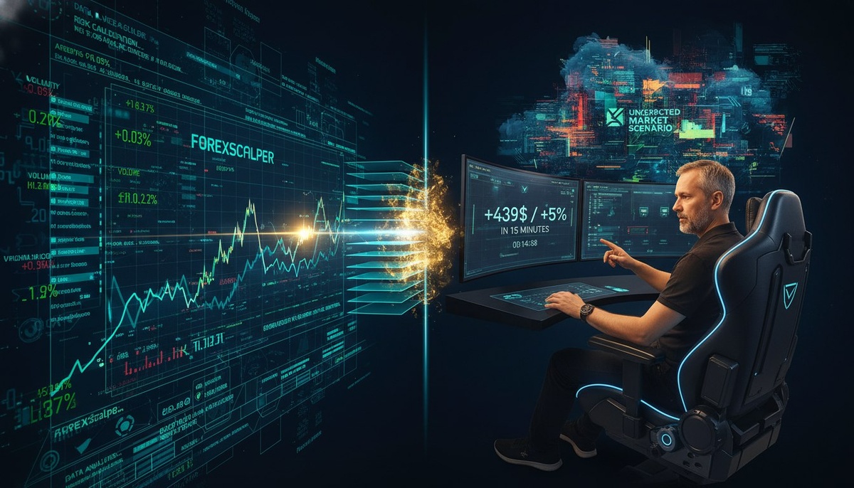 Автоматическая торговая система ForexScalper: +439$ за 15 минут — опыт и честный разбор