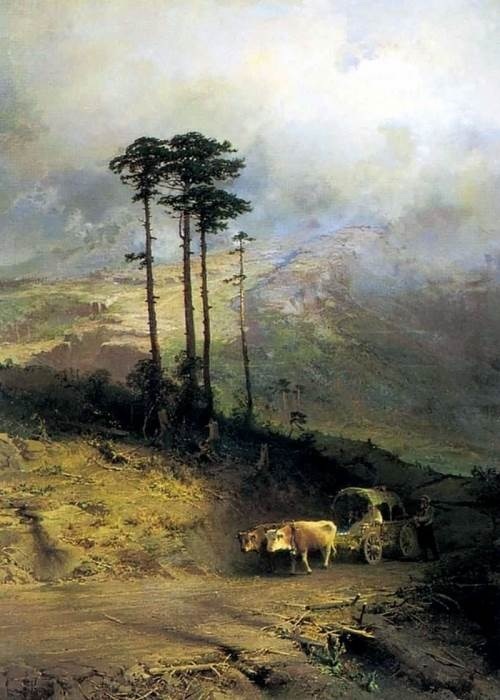 Федор Васильев. "В Крымских горах" (иллюстрация из интернета)