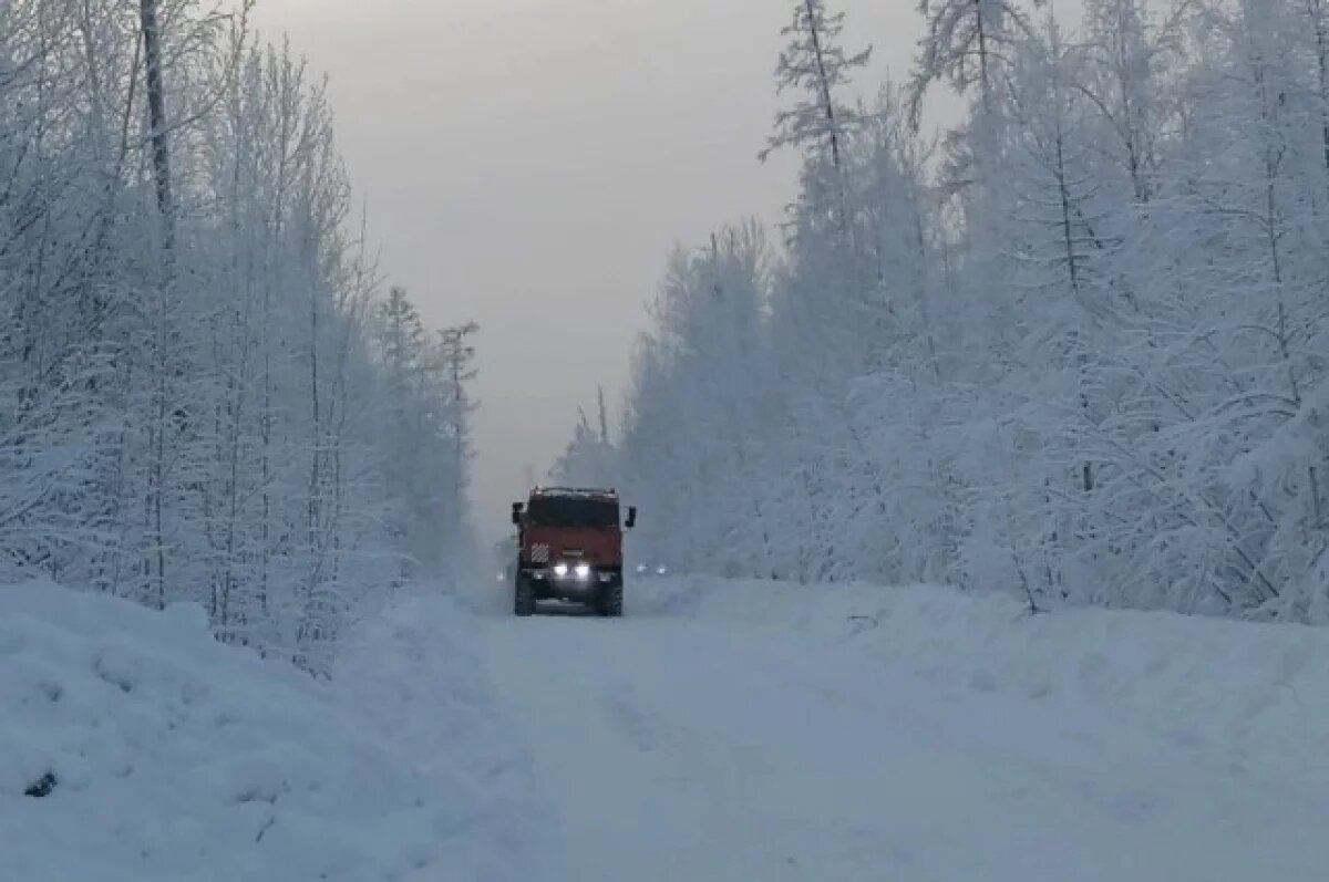    Автозимник в село Ербогачён открыли в Катангском районе Иркутской области