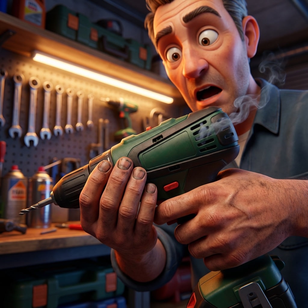 Главная ошибка при работе шуруповертом 