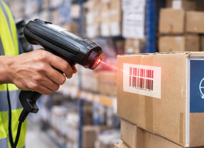 Сканер штрихкода на складе