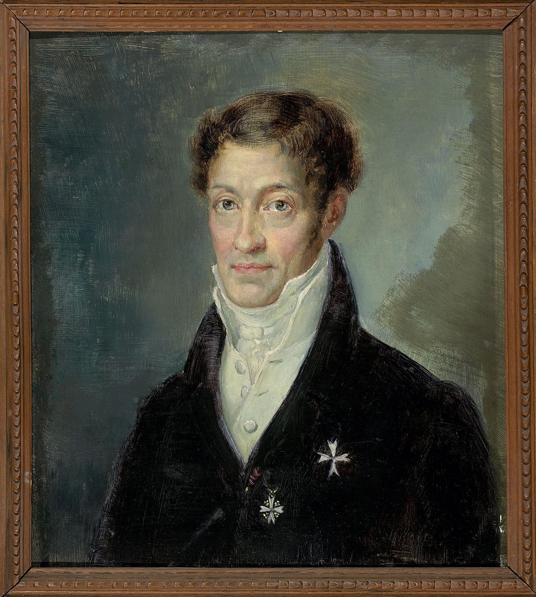 И.А. Яковлев. Н.А. Герцен, 1864 — 1865. Дерево, масло