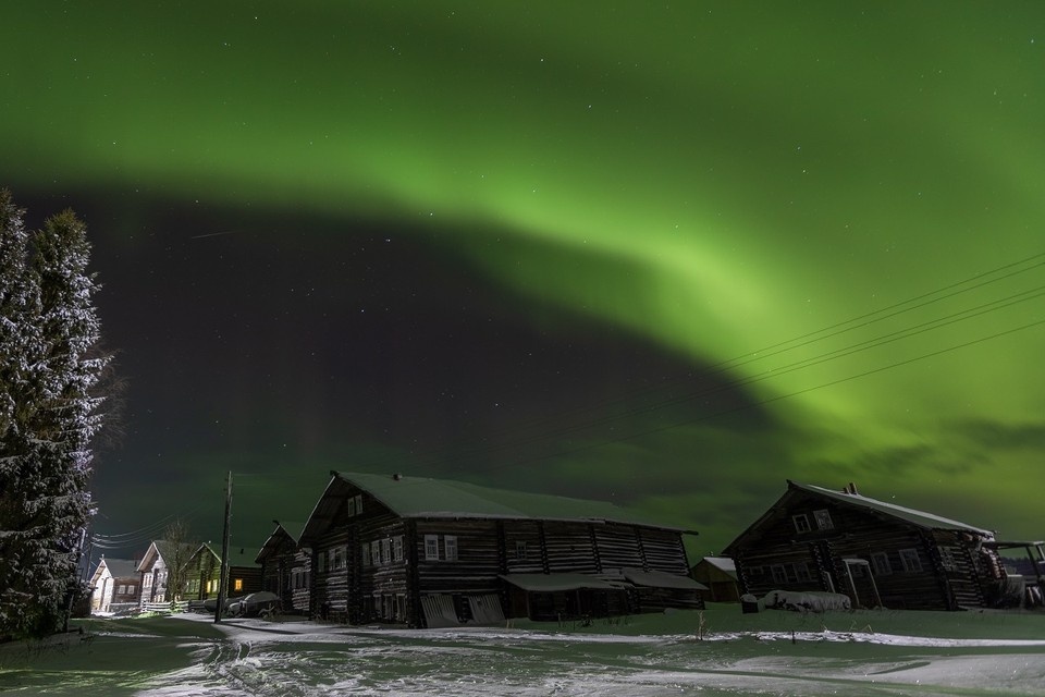    Полярные сияния на территории Сибири в последнее время происходят все чаще. Вера КОСТАМО