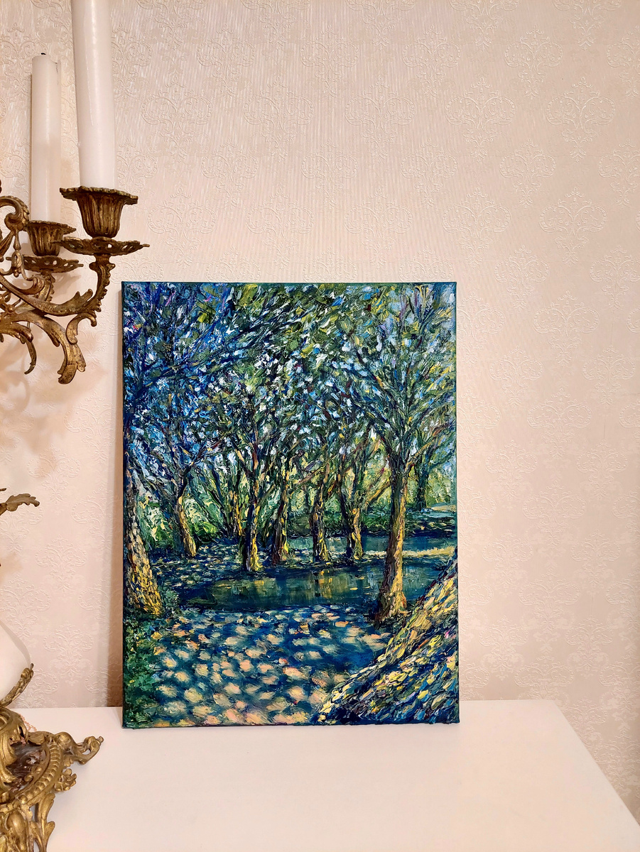 Фотография моей картины, опубликованная на Авито 