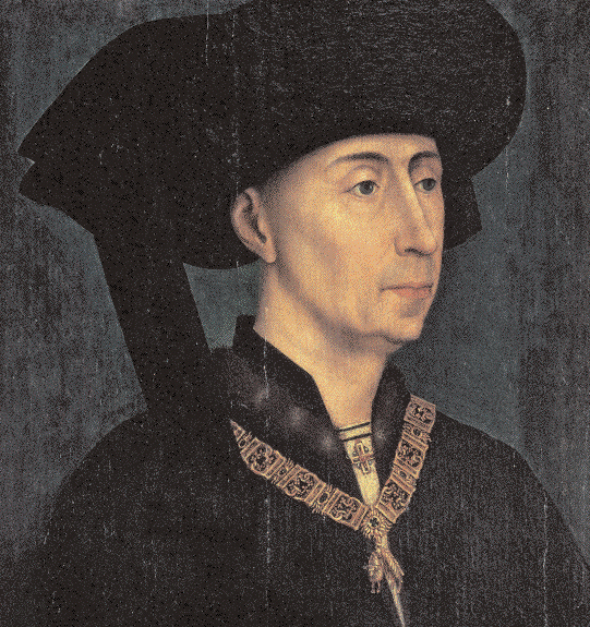 Филипп Добрый 
Присутствие чернокожих при королевских дворах имело место и до правления Филиппа Доброго, герцога Бургундии (1419-1467 гг.). Однако именно этот влиятельный монарх, занимавший одно из ведущих положений в Европе, закрепил эту практику как модную тенденцию. Бургундский двор под его руководством превратил это в неотъемлемый элемент придворного этикета. Впоследствии эта традиция была перенята испанским двором, а затем распространилась по всей Европе, просуществовав до середины XVII века.

Рожье Ван дер Вейден, «Портрет Филиппа Доброго», ок. 1445. Копия конца XV века. Инсбрук, замок Амбрас.