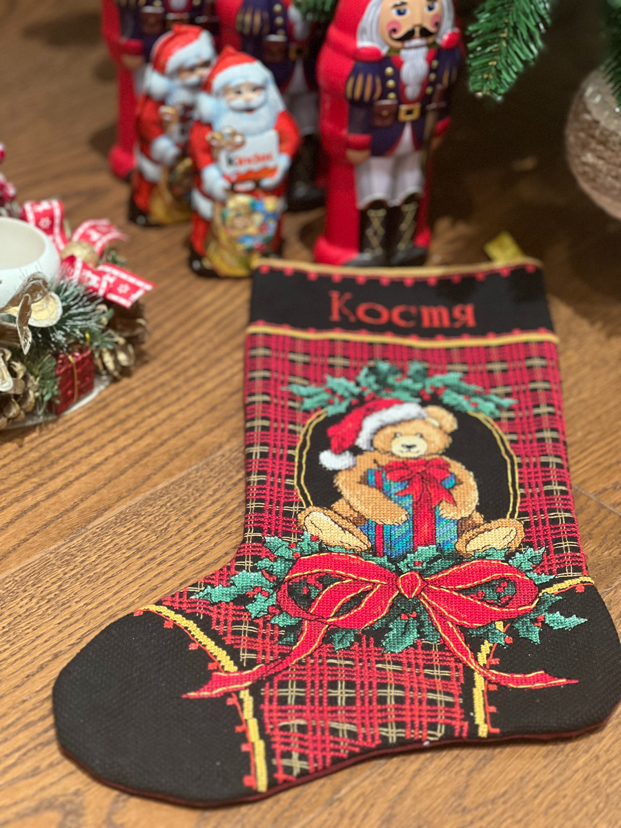 Мой первый носочек