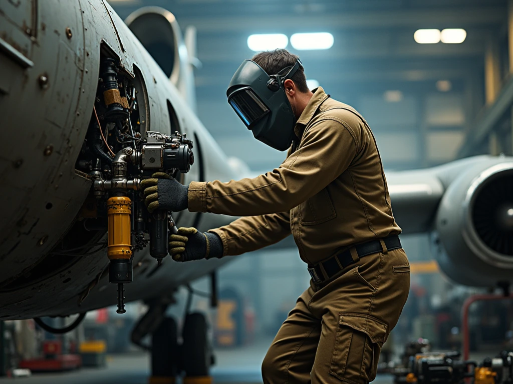 Слесарь по ремонту летательных аппаратов