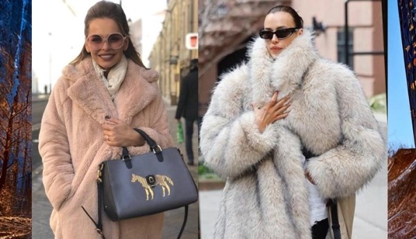 Знаменитости в экошубах: Ирина Шейк, Анна Хилькевич