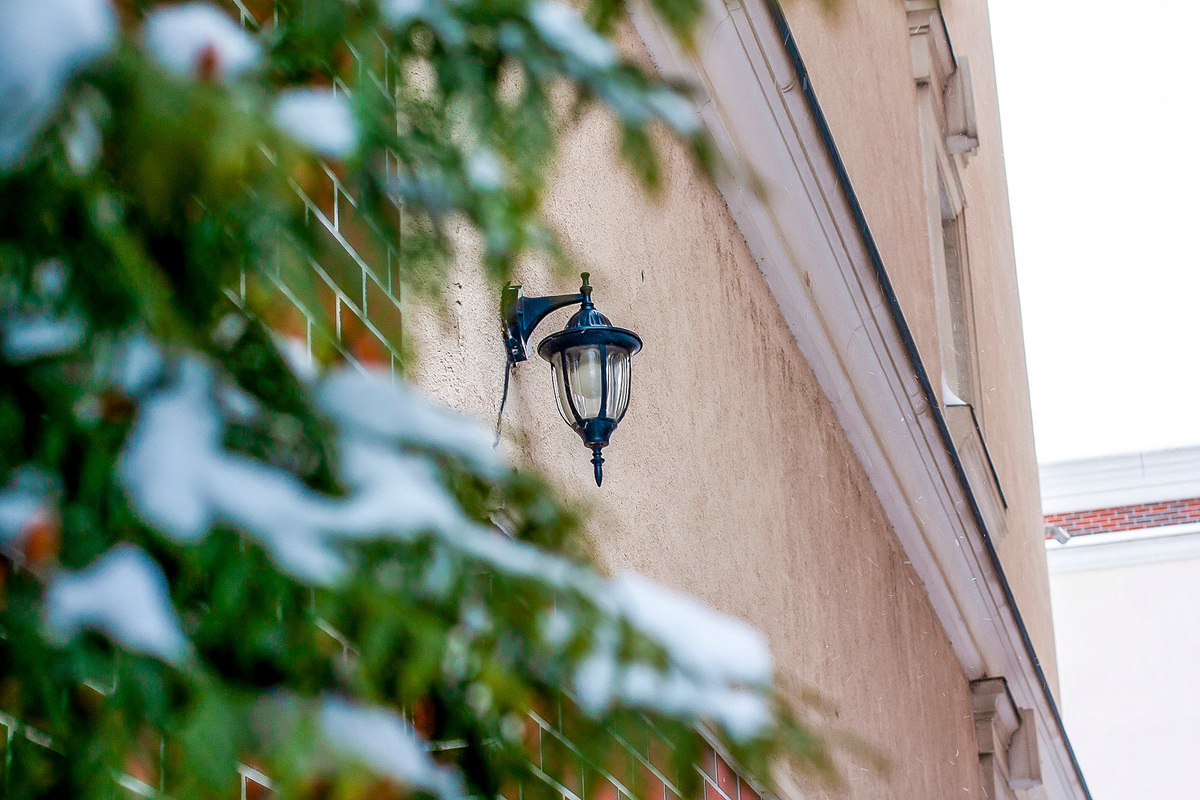 Уличные фонари ЖК Прилесье Тольятти