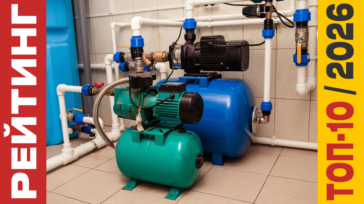 ТОП-10 Насосных станций 2026 года: Рейтинг лучших моделей