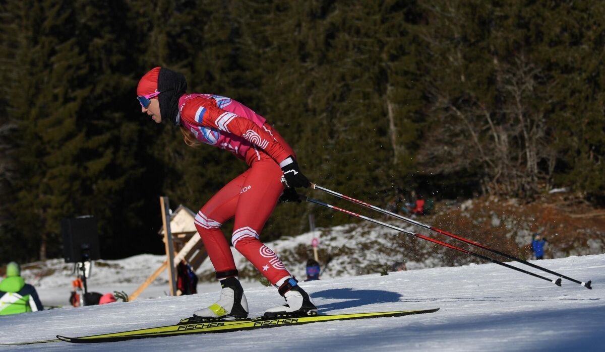     Лыжница. Источник: © РИА Новости Автор фото: Григорий Сысоев