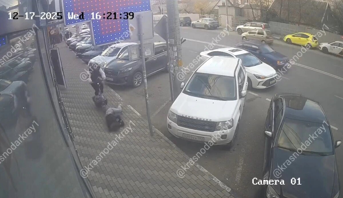    Скриншот видео t.me/krasnodarkray1