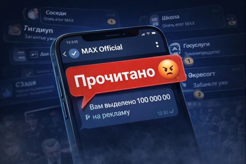 Кириенко-младший просит ещё 100 лямов на рекламу МАХ, хотя это как мертвому припарки