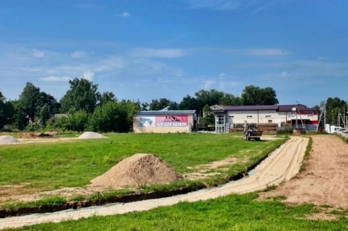    В Суворове сорваны сроки капремонта стадиона детско-юношеской спортшколы