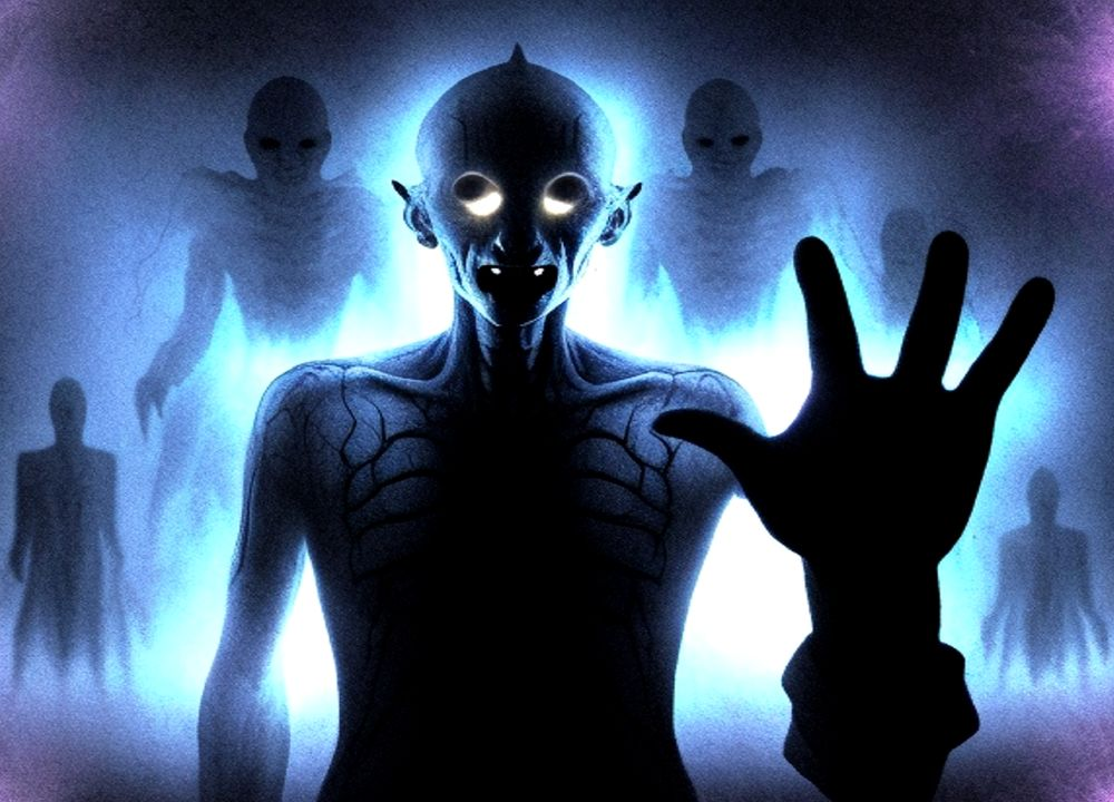 Элементарные духи рождения и смерти.   Изображения взяты из открытых источников. 