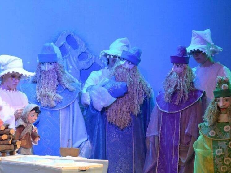     В Белгородском театре кукол открыли новогоднюю программу, фото: t.me/belkultura31