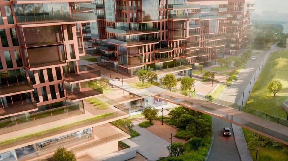    Вот так должны будут выглядеть дома около Вертолетки в поселке Управленческий. Фото: Минградполитики Самарской области