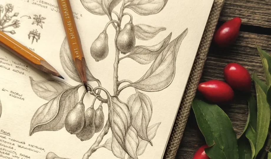 Кизил обыкновенный: Огненная ягода