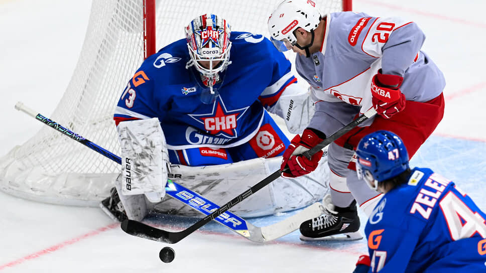 Гости победили со счетом 2:1 и приблизились к СКА в турнирной таблице Западной конференции — команды разделяют очко.📷Фото: ХК СКА