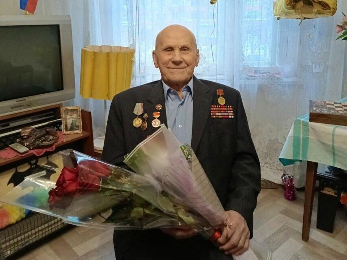    Ветеран войны, почетный гражданин Нижнего Новгорода Николай Шишкин | © Фото : Мэрия Нижнего Новгорода/ВКонтакте