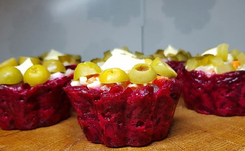 Свекольные корзинки: новая версия любимой «Шубы» на праздничном столе