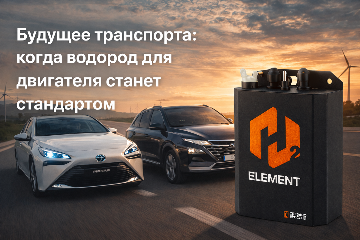 Будущее транспорта или когда водород для двигателя станет стандартом