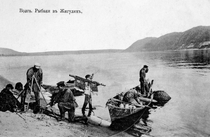 В 19 веке Волга (особенно от Казани вниз до Каспия) считалась одной из самых рыбных рек Европы
