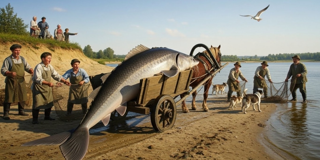 «Чёрное золото» Волги. Как Россия потеряла своих исполинов – гигантских осетров и белуг