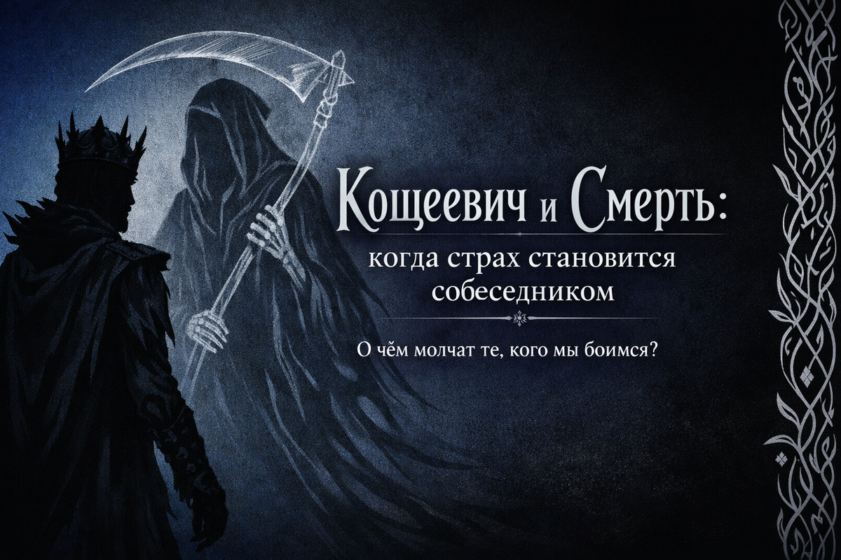 «Кощеевич и Смерть»: книга, которая учит слушать свои страхи.