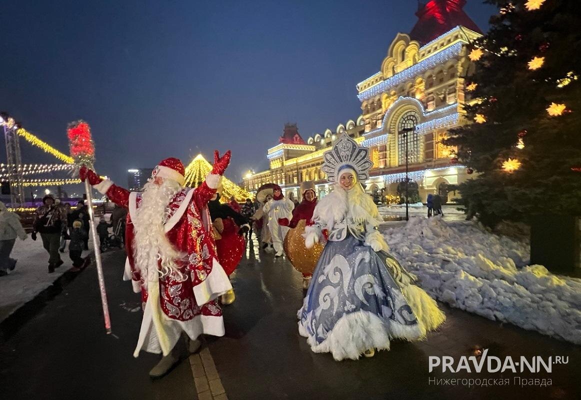    В Нижнем Новгороде насыщенная новогодняя программа