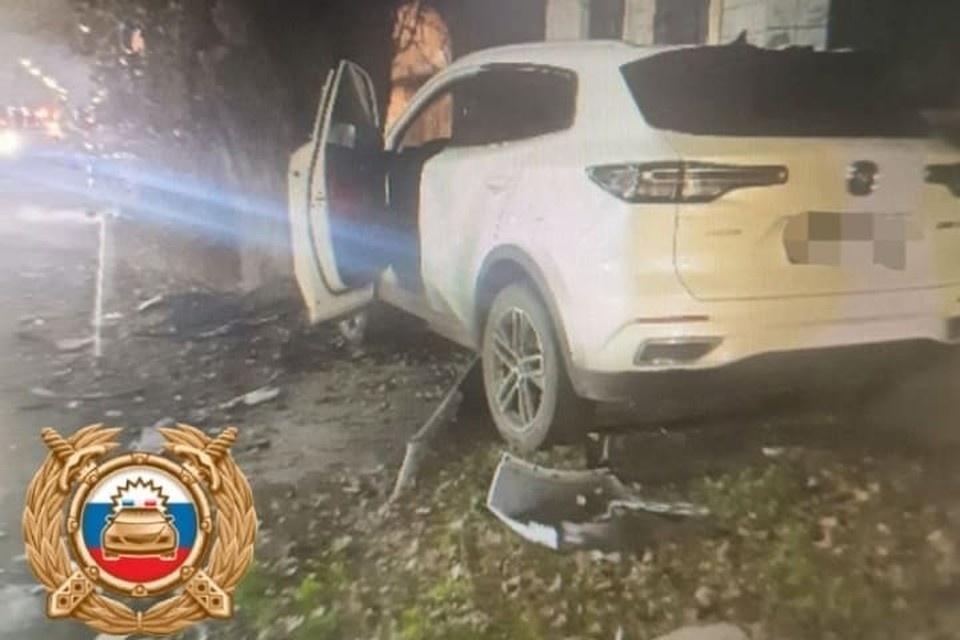    Авария произошла вечером 20 декабря. Фото: ГАИ по Ростовской области.