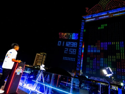    В Дубае сыграли в самый большой «Тетрис» на 2 тысячах дронов [ВИДЕО]